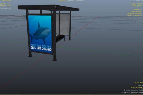 Ocean Awareness Bus Stops